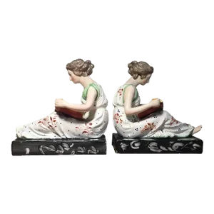 Antique Early 19th Century English Staffordshire Pearlware Figures - APair