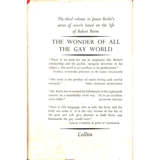 Traditional "The Wonder of All the Gay World" 1953 Barke, James For Sale - Image 3 of 7