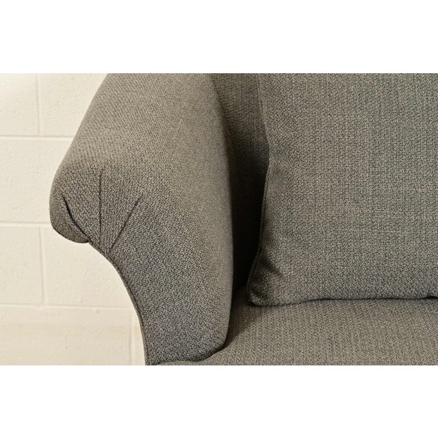 Gray Baker Furniture English Regency Rolled Arm Sofa of Loveseat For Sale - Image 8 of 15