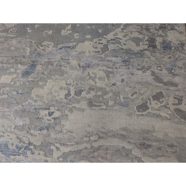 Modern Hand Knotted Abstract Rug- 8'x 10' For Sale - Image 18 of 18