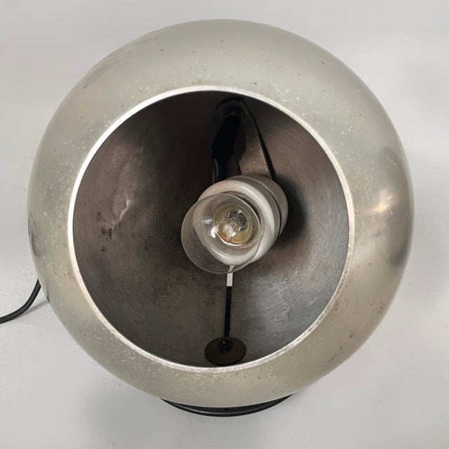 Black Italian Mid-Century Modern Table Lamps 586 attributed to Gino Sarfatti for Arteluce, 1960s, Set of 2 For Sale - Image 8 of 18