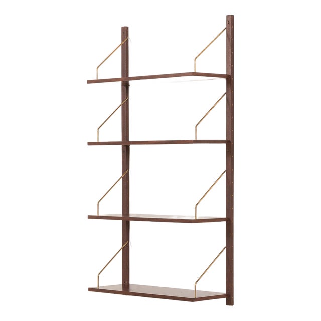 Mid-Century Danish Rosewood Shelving Unit, 1960s, Set of 6 For Sale