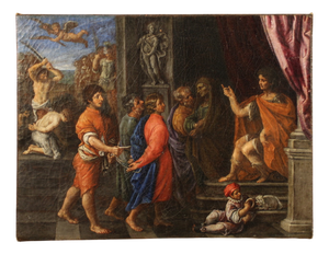Italian Artist, The Martyrdom of the Four Crowned Saints, 1660, Oil on Canvas