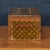 20th Century Louis Vuitton Malle Fleurs Trunk in Monogram Canvas, France, 1910s For Sale - Image 18 of 18
