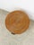 Late 20th Century Late 20th Century Pencil Reed Ribbed Round Rolling Side Table Drawer Gabriella Crespi Style For Sale - Image 5 of 9