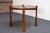 Mid-Century Modern Danish Modern Teak Side Table With Removable Tray Top and Collapsible Base For Sale - Image 3 of 12