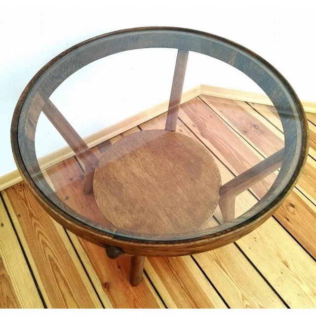 Coffee Table attributed to K. Kozelka for Interier Praha, Former Czechoslovakia, 1930s For Sale - Image 6 of 13