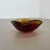Murano Glass Red Yellow Bowl Element Shell Ashtray Seguso Murano, Italy, 1970s For Sale - Image 11 of 17