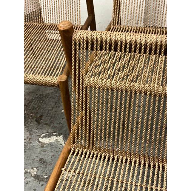 Wood New Brownstone Montauk Indoor/Outdoor Lounge Chairs, Set of Four For Sale - Image 7 of 12