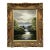 Whispers of the Falls - River Lake Waterfall with Lush Trees by British Artist 1976 For Sale