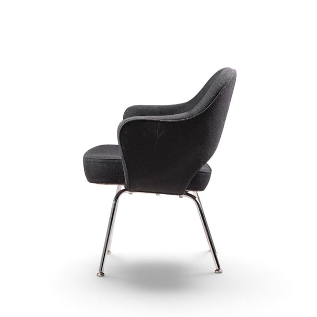 Metal Eero Saarinen for Knoll Mid Century Executive Dining Chairs - Set of 4 For Sale - Image 7 of 12