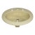 Vintage Kohler Pennington Unused Light Yellow Round Drop-in Sink - Model: K2196 For Sale