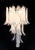 Italian Petal Murano Sconces in the style of Mazzega, 1970s, Set of 2 For Sale - Image 4 of 15