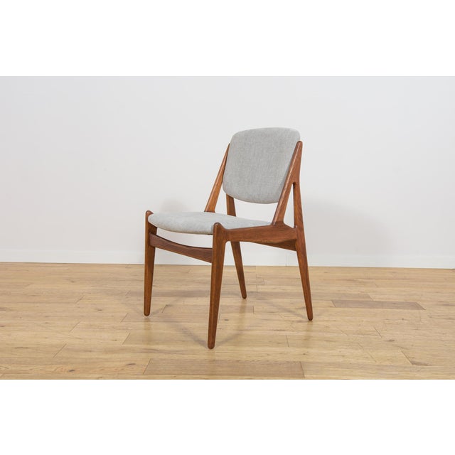 Wood Mid-Century Teak Ella Dining Chairs by Arne Vodder for Vamo Sønderborg, Denmark, 1960s, Set of 6 For Sale - Image 7 of 18