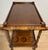 Spanish Mid-Century Wooden Bar Cart with Turned Legs and Bottle Holder For Sale - Image 10 of 12