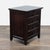 Mahogany and veneers with bronze finish brass hardware. Brand: Pottery Barn . Original Price: $809. Dimensions (in): 26W x...