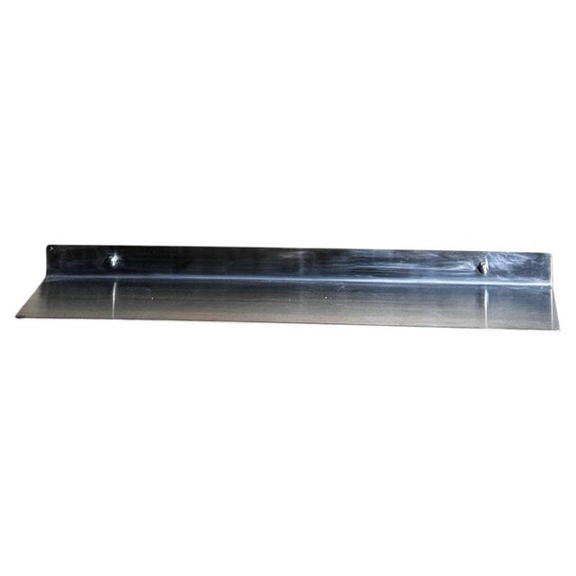 Wall Shelf in Brushed Stainless Steel by Form & Eisen For Sale - Image 10 of 10