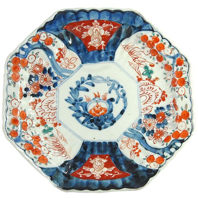 Imari Handpainted Japan Dish, 1890s For Sale - Image 10 of 10