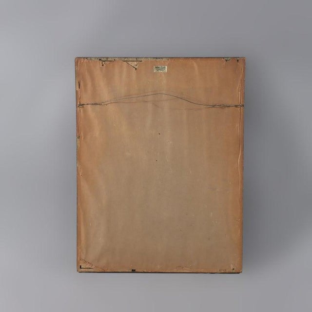 Antique Japanese Fusatane's Wood Block Print “The Shining Prince With Companion" For Sale - Image 6 of 8