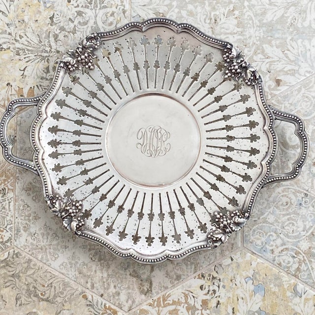 Antique Victorian-era silver-plated piece made by the Meriden Silver Plate Company. Maker's Mark Breakdown • The Logo /...