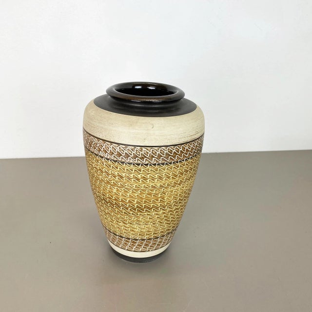 Large Abstract Ceramic Pottery Vase from Dümmler and Breiden, Germany, 1950s For Sale - Image 3 of 15