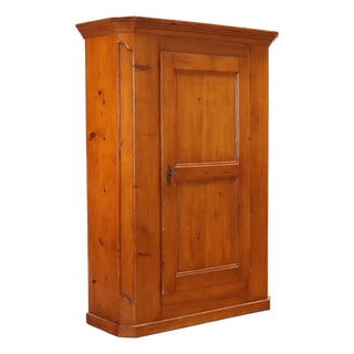 Mid-19th Century Italian Larch Wardrobe For Sale