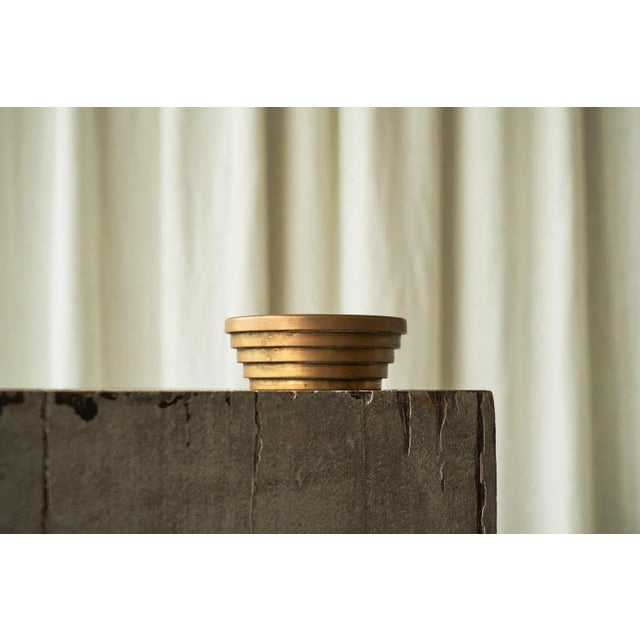 Early 20th Century Vide Poche in Patinated Brass, 1920s For Sale - Image 3 of 8