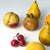 Mid 20th Century Vintage Italian Hand-Carved Stone Fruit Collection, 10 Pieces For Sale - Image 5 of 8