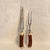 Vintage Stag Horn Handle Carving Knife and Fork by Stiletto - A Pair For Sale - Image 4 of 9