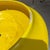 Vintage Mid-Century Modern "Ufo" Style Yellow Ceramic Bowl Planter For Sale - Image 9 of 14