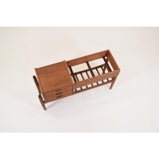 Danish Teak Furniture with Planter by Arne Wahl Iversen for Vinde Møbelfabrik, 1961 For Sale - Image 6 of 10