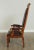 Antique Victorian Oak High Back Masonic Armchairs - A Pair For Sale - Image 4 of 13