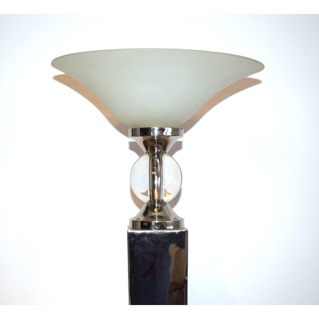 J.T. Kalmar Floor Lamp by Jean Claude Laville for J.T. Kalmar For Sale - Image 4 of 9