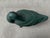 Vintage Green Cast Iron Statue For Sale - Image 14 of 18