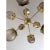 Luxury sputnik chandelier with smoked fumè spheres in Murano glass ."ballotton" is a traditional working of Murano glass....