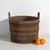 Metal Vintage Wooden Barrel with Iron Straps, Central Europe, 1920 For Sale - Image 7 of 8