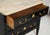 Wood Vintage French Ebonized Marble-Top Commode in the Directoire Manner For Sale - Image 7 of 11
