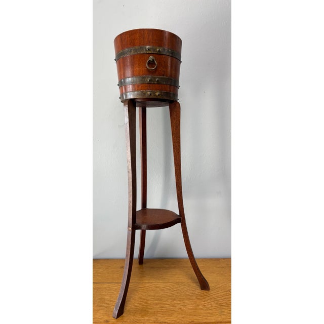 English Vintage English Plant Stand by RHLister For Sale - Image 3 of 6