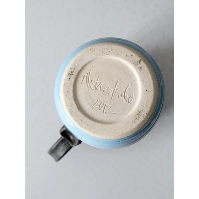 Studio Pottery Mug For Sale - Image 10 of 11