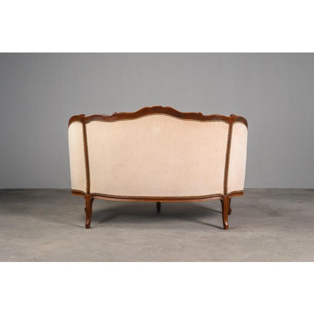 Wood Baroque Style Sofa, Late 20th Century For Sale - Image 7 of 18