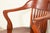 Brown B. L. Marble Chair Co. Antique Mission Arts & Crafts Walnut Banker's Chair, Circa 1910 For Sale - Image 8 of 14