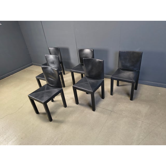 Arcadia Dining Chairs by Paolo Piva for B&B Italia, 1980s, Set of 6 For Sale - Image 17 of 18