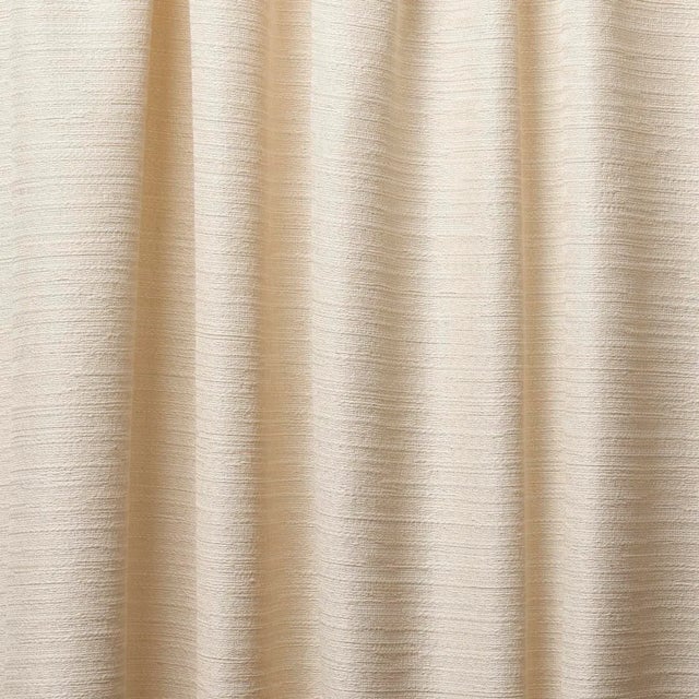 Schumacher Schumacher Huckaby Sheer Fabric In Ivory For Sale - Image 4 of 4
