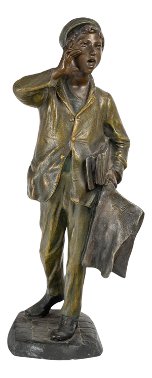 Sculpture in Regula Representing a Poulbot, 1920s