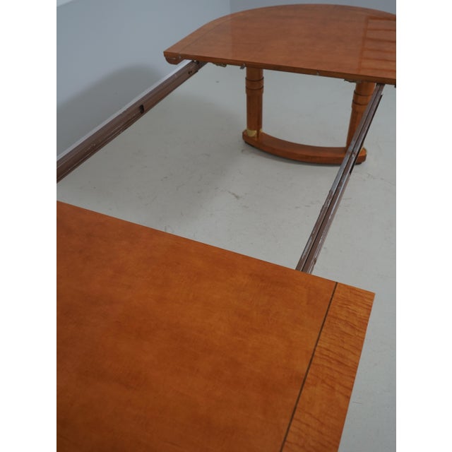 Hickory White Genesis Biediermier Dining Room Table For Sale - Image 12 of 18