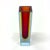 1970s Sommerso Square Glass Vase Attributed to Alessandro Mandruzzato For Sale In Miami - Image 6 of 9