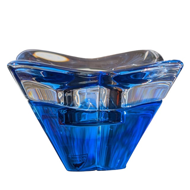 Orrefors Orrefors Crystal Votive Candleholder For Sale - Image 4 of 9