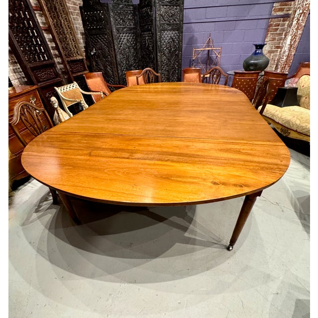 Louis XVI Extending Dining Table For Sale - Image 12 of 17