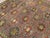 Green Embroidered Kilim Rug - 75" X 116" For Sale - Image 8 of 11