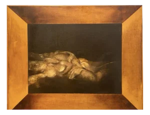Pierre Vogel, Abstract Composition, 1973, Oil on Wood